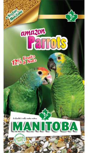 مانيتوبا أكل الببغاء الامازوني - الكاسكو 2كغ Manit...