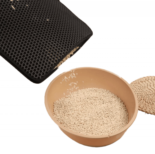 سجادة ليتر بوكس تمنع تناثر الرمل - حجم وسط