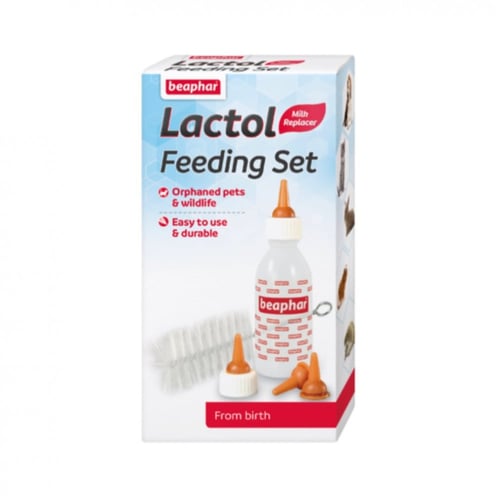 بيفار رضاعة للحيوانات الصغيرة + فرشاة تنظيف Beapha...