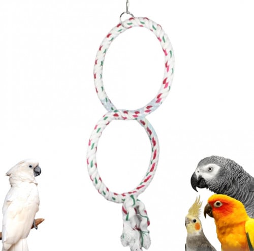 لعبة طيور حلقة طيور ثنائية الشكل - حبل طيور مناسبة...