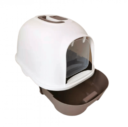 ليتر بوكس مغلق مع درج سحب ومجرفة اضافية - حجم كبير