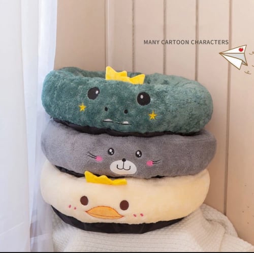 سرير لطيف وجذاب البطريق السعيد بيت قطط وحيوانات ال...