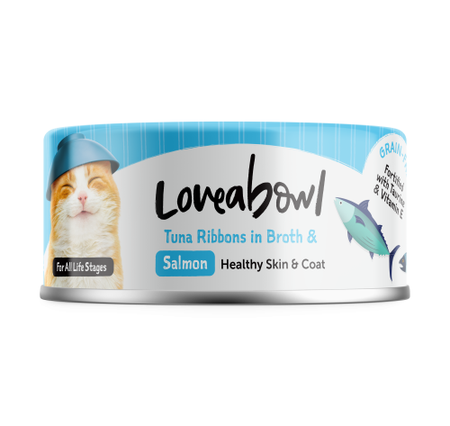 لاف اباول شرايح التونا في المرق مع سمك السلمون Lov...