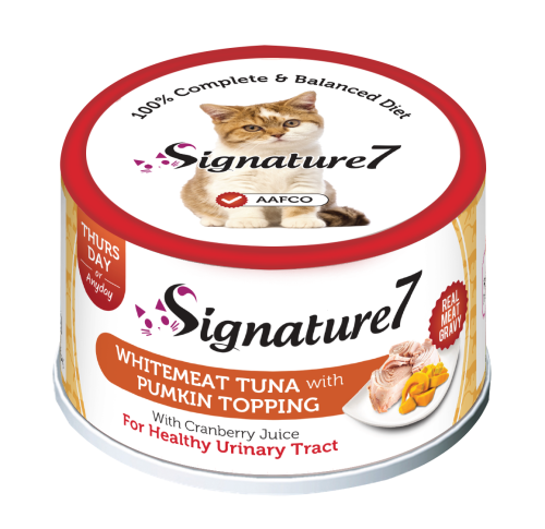 سيقنتشر7 طعام رطب للقطط التونة واليقطين 70جم Signa...