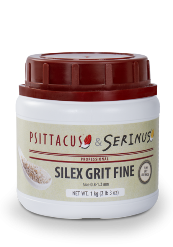 PSITTACUS silex grit 1kg رمل الصوان من سيتاكوس للط...
