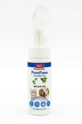 ‏Bio PetActive PurePaws Cleansing Foam 150ml بايو...