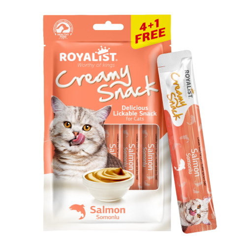 روياليست مكافآت قطط كريمية نكهة السالمون ‏Royalist...