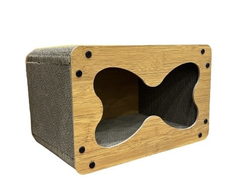 بيت خشبي للقطط - بيت للقطط - خداشة قطط