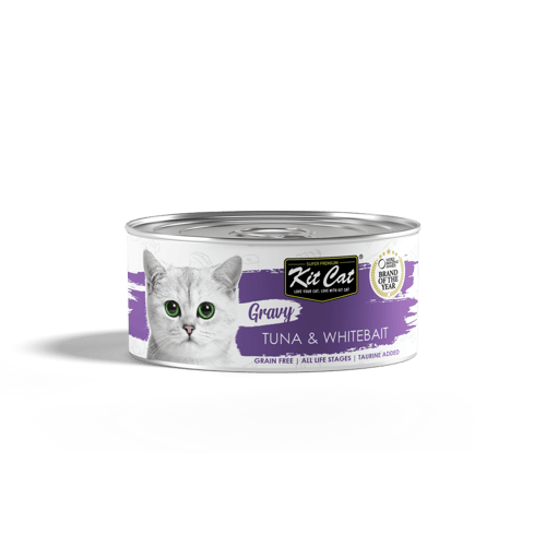 معلبات كت كات جرايفي الدجاج والتونة بالمرق 70غ Kit...