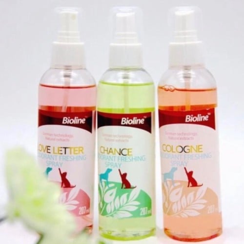 بايولاين عطر تشانس المنعش معطر القطط والحيوانات ال...