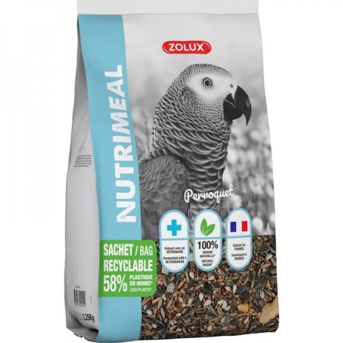 زولوكس نوتريميل3 غذاء الببغاء Zolux Nutrimeal3 Foo...