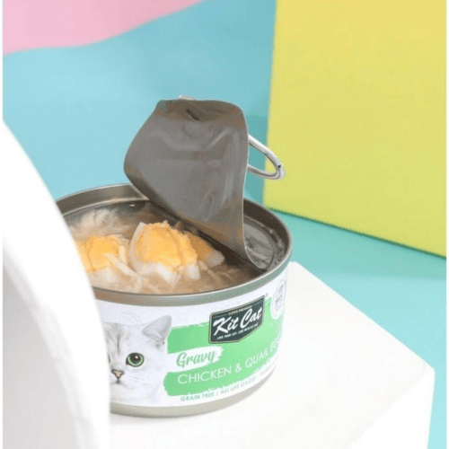 معلبات كت كات جرايفي الدجاج والتونة بالمرق 70غ Kit...