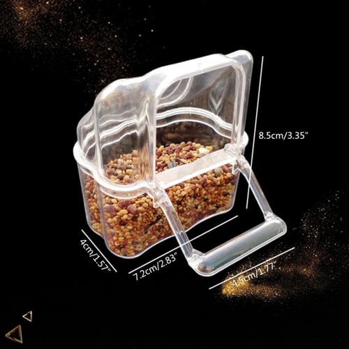 مأكلية بلاستك (معلف طيور) - وعاء للأكل والماء