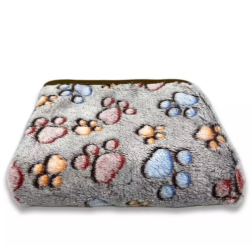 بطانية دافئة ملونة - فرشة للأم وصغار القطط حجم كبي...