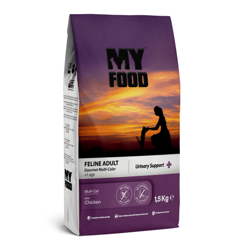 طعام القطط البالغة بالدجاج ماي فوود My food Adult...