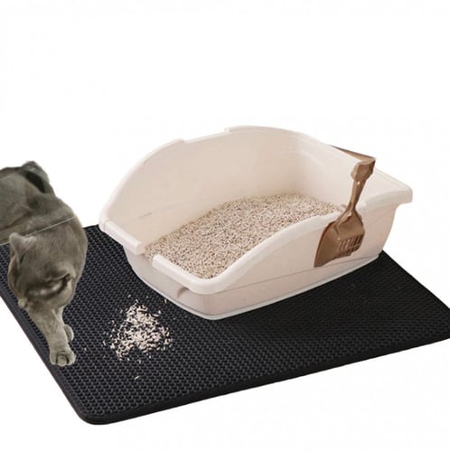 سجادة ليتر بوكس تمنع تناثر الرمل - حجم وسط