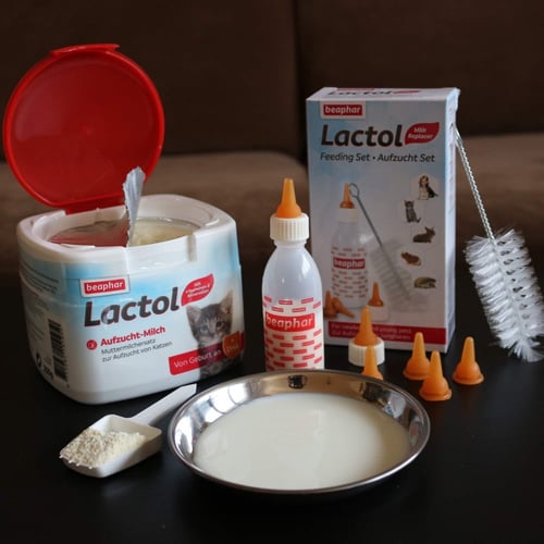 بيفار رضاعة للحيوانات الصغيرة + فرشاة تنظيف Beapha...