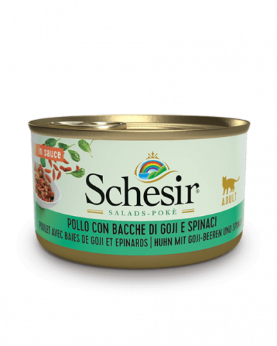 شيزر سلطة بالصلصة دجاج مع توت الغوجي والسبانخ (طعا...