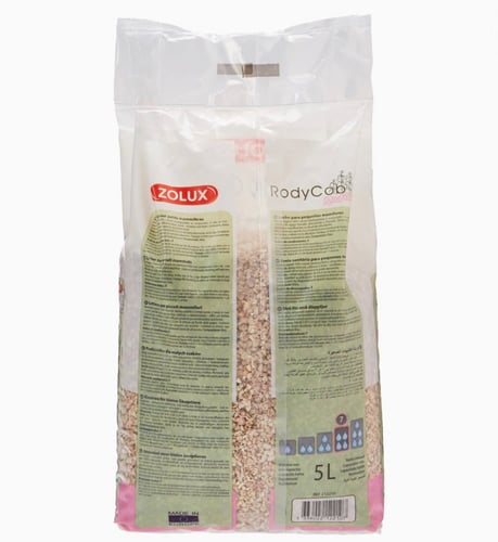 زولوكس رودي كوب نشارة خشب طبيعية رمل للارانب والها...