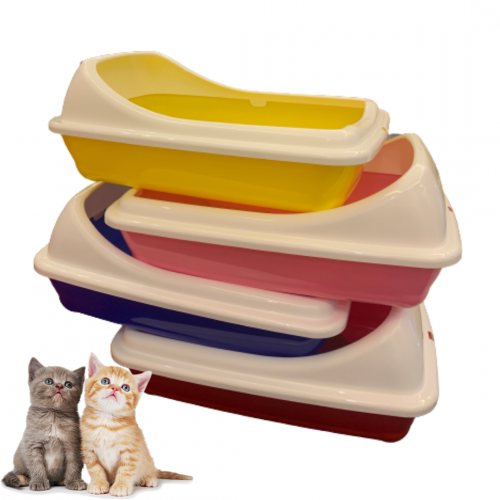 ليتر بوكس - صندوق التخلص من فضلات القطط حجم كبير أ...