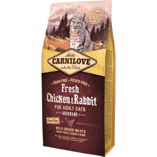 كارنيلوف وجبة الدجاج ولحم الأرنب الطازج طعام جاف ل...
