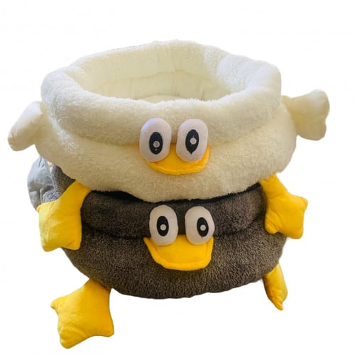 سرير لطيف وجذاب البطريق السعيد بيت قطط وحيوانات ال...