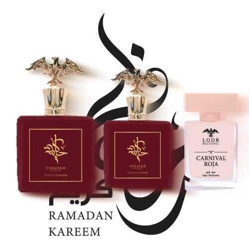 حكايه باريس 100ml +حكايه باريس 50ml + معطر شعر كرن...