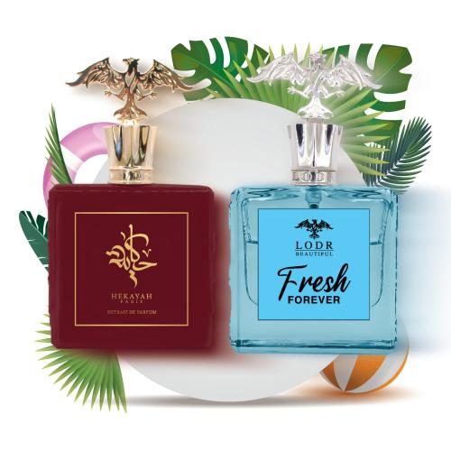 حكايه باريس 50 ml + عطر فريش 50 ml