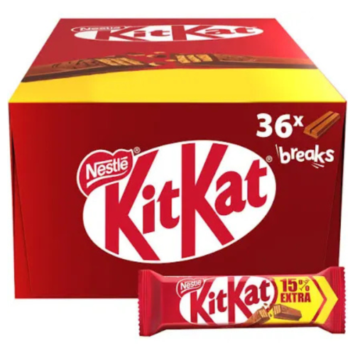 ويفر شوكولاتة بأصبعين من كيت كات، 36 × 20.5 جرام 1...