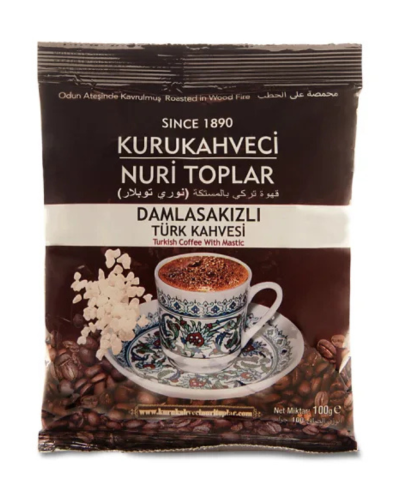 قهوة تركية بالمستكة نوري توبلار 100g