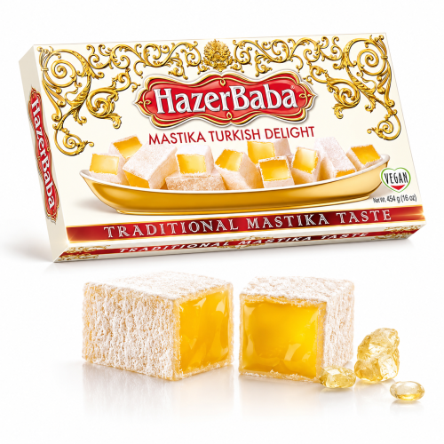 حلقوم تركي بالمستكة هازار بابا | Hazerbaba