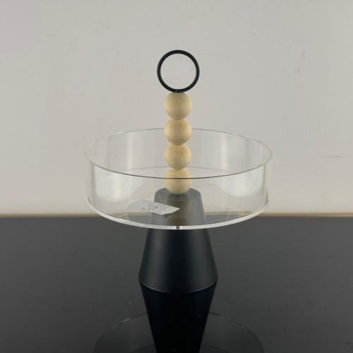 صحن اكريليك بقاعدة