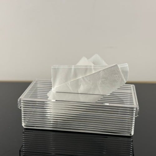 علب مناديل اكريلك