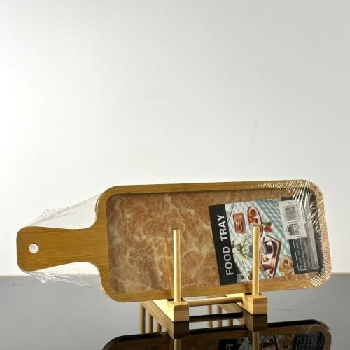 صحن تقديم خشبي