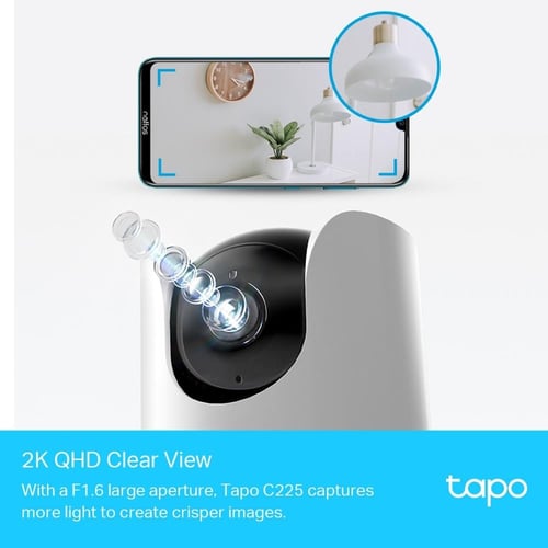 كاميرا تي بي لينك Tapo C225 Pan & Tilt AI Home Sec...