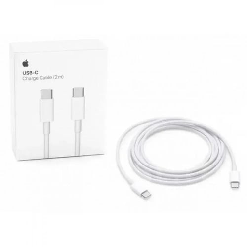 سلك كيبل شاحن ايفون اصلي من تايب سي الى تايب سي 2...