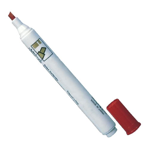 قلم معلم احمر ملم 1 الى 5 ملم غير قابل للمسح