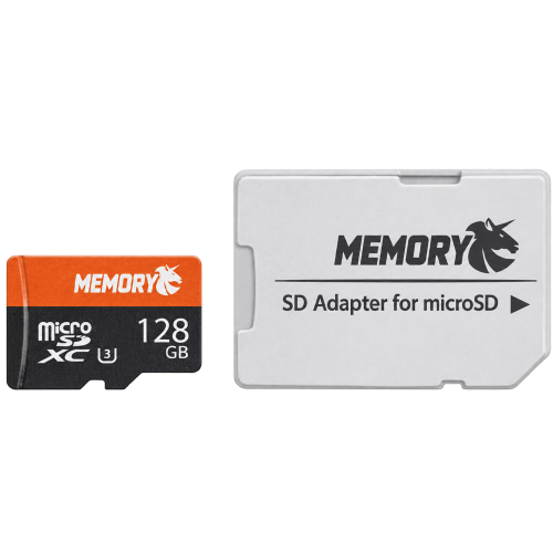 بطاقة ذاكرة مع ادابتر 128GB