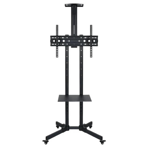 حامل شاشة بكفرات ورف 32" - 75"