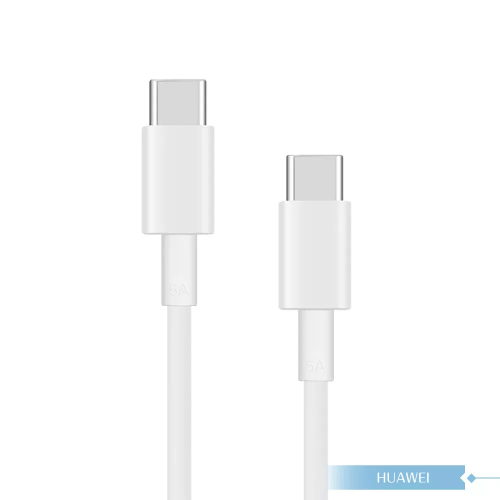 سلك كيبل شاحن هواوي اصلي من تايب سي الى تايب سي 1م...