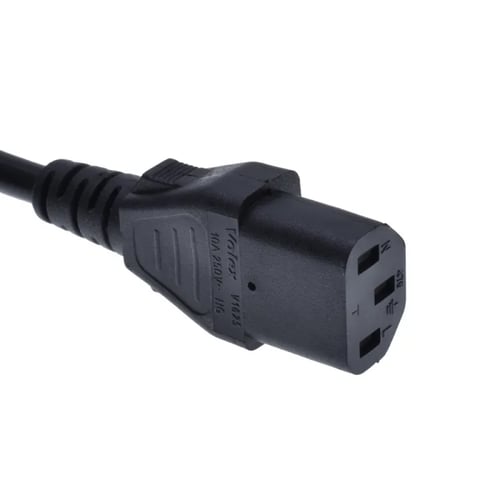 سلك كهرباء 1.5 متر اسود مخرج C14 الى C13