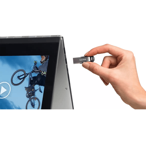 فلاش ميموري المنيوم سانديسك 128 قيقا