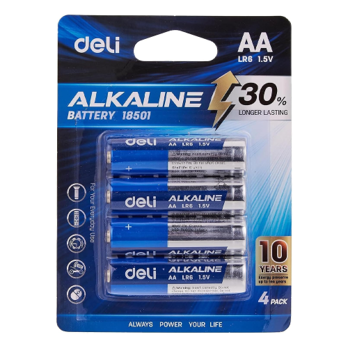 بطارية ديلي الكاين 4 حبات AA 18501