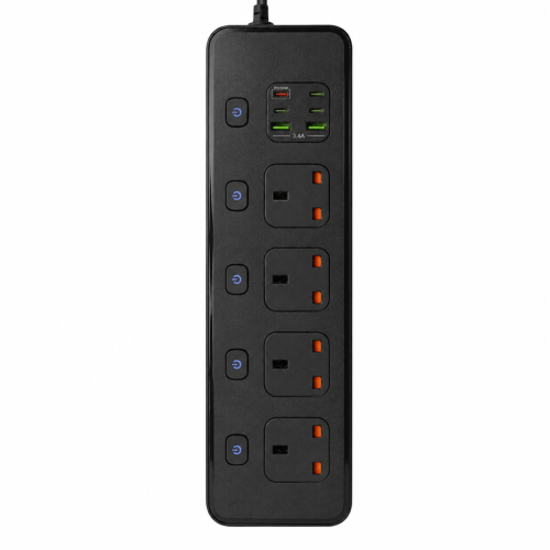 توصيلة 4 مخارج 4 مخارج PD و 2 مخرج USB