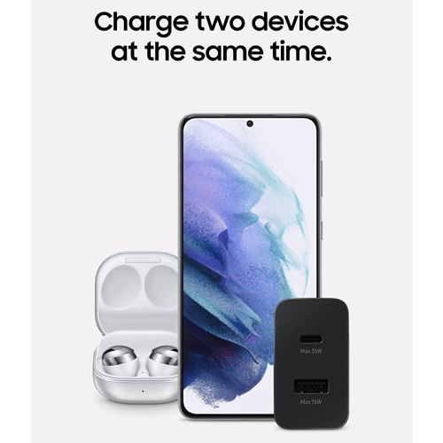 راس فيش شاحن جداري سامسونج اصلي منفذين يو اس بي وت...