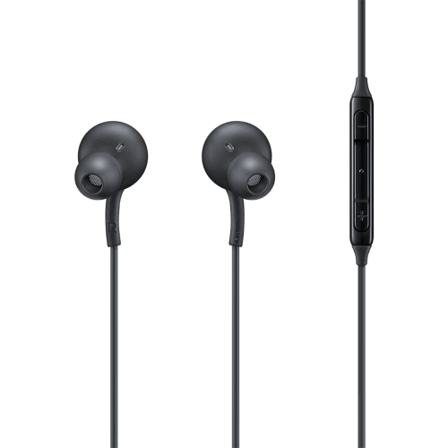 سماعة سامسونج سلك اصلية AKG مدخل تايب سي اسود