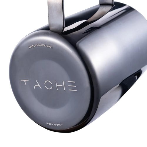 Space Black Sharp Milk Pitcher 420 ml - Tache