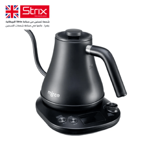 Electric Gooseneck Kettle Black Mirca - غلاية ميرك...