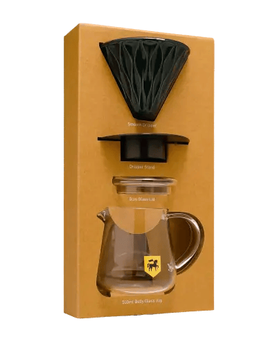 مجموعة التقطير لون زيتي - Brewers Drippers Set