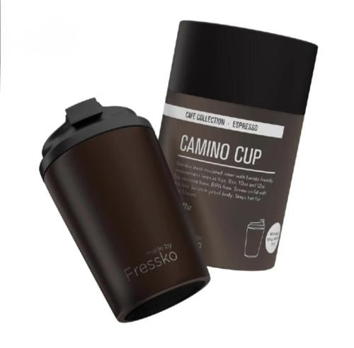Espresso Ceramic Interior Reusable Cup - Fressko